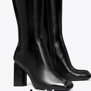 Tory Burch Twisted Heel High Boot Size 8
